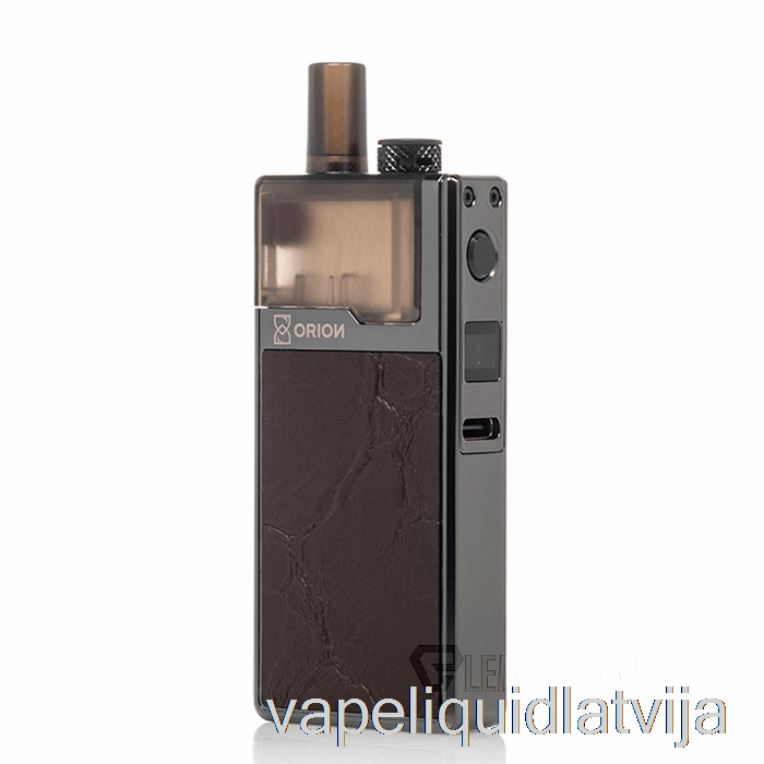 Lve Orion Pico 25w Pod Sistēma Gunmetal Vegan ādas Vape šķidrums